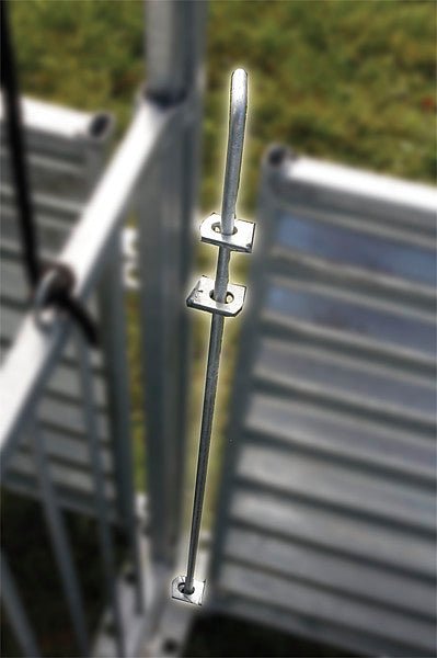 Verbindungsstange für Horden, d= 14 mm Schafe, verzinkt Länge 953 mm - Weidetec