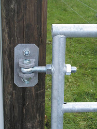 Weidetor 4,0 m, verzinkt inkl. Montageteile
