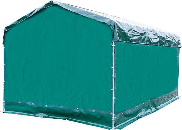 Wetterschutzplane für Panel-Dach 3 x 3,6 m, Seitenteil L = 3 m - Weidetec