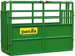 Weighing cage for large livestock